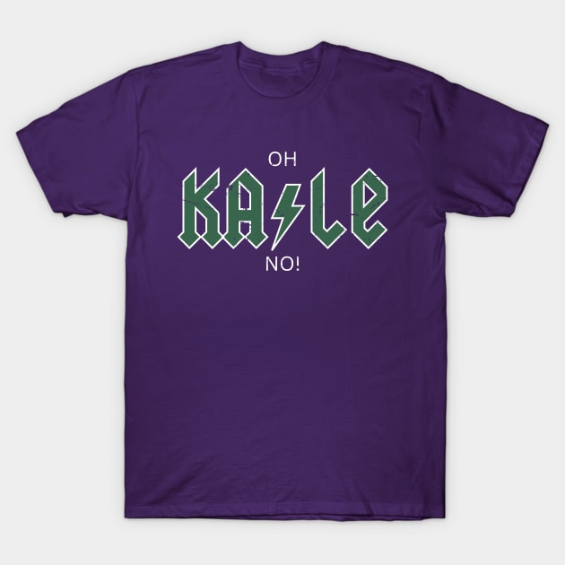 Oh Kale No! Funny Kale T-Shirt by DesignArchitect